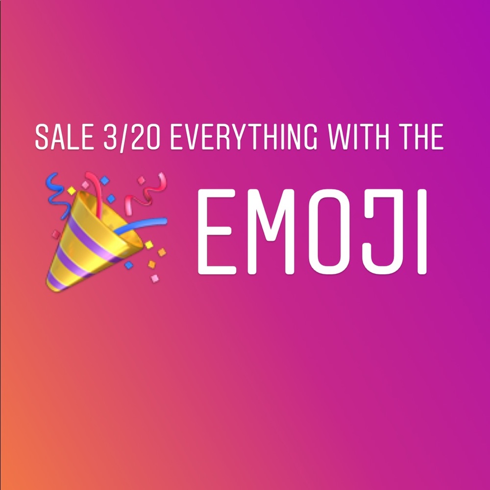 SALE everything with the 🎉 emoji is 3/20